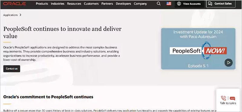 PeopleSoft Oracle